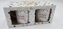 BGtech kpl.2 kubków ŻONA/MĄŻ IDEALNY