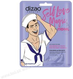 Dizao Dizao Maska do twarzy dla mężczyzn Kwas hialuronowy 25g
