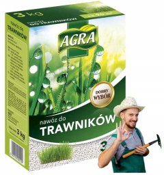 Agrecol Nawóz do trawników 3kg posypowy wieloskładnikowy