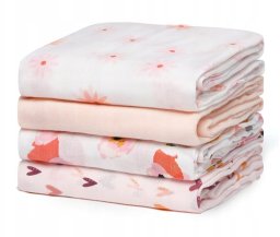Momcozy Momcozy SJ003 4-Pack | Koce | 120 x 120 cm