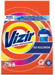 Vizir Vizir Proszek do prania Kolor 20 prań 1100g