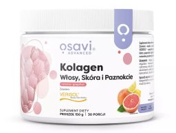 Osavi Osavi - Kolagen Włosy, Skóra i Paznokcie, Cytryna - Grejpfrut, Proszek, 150g