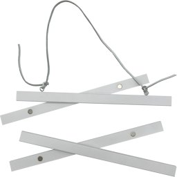 Focus Poster Hanger Magnetic White 71cm
