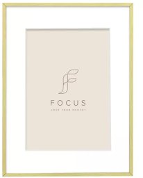 Ramka Focus Aster Gold 24x30/PP 18x24