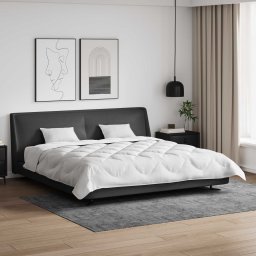 vidaXL vidaXL Duvet z poduszkami z poduszką 3 pcs Biały Mikrofibra