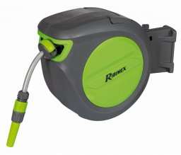 Ehrle Wąż ogrodowy PCV zwijany 20 m RIBIMEX, automatyczny zwijacz
