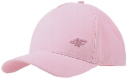 4f Czapka z daszkiem 4F U387 JASNY RÓŻ kaszkietówka bejsbolówka unisex