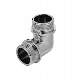 IDMAR IDMAR Kolano mosiężne 3/8" chromowane GZ/GZ