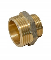 IDMAR IDMAR Nypel 1/2"x3/8" mosiężny redukcyjny (DN15xDN10)