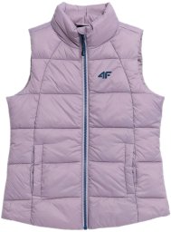 4f Bezrękawnik kamizelka dziecięca 4F F076A JASNY FIOLET r. 152