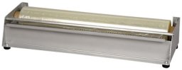 Abena Dispenser, ABENA Cater-Line, 45cm x 16x8m, silver, steel, w/saw blade, for film