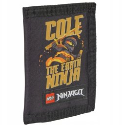 LEGO Ninjago Wallet Czarne One size (20288-2513)