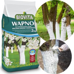 Agrecol Wapno BIO12 do bielenia drzew drzewek i odkwaszania gleby ziemi 2KG Biovita (5907813160462)