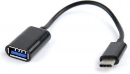 Adapter USB Gembird Czarny  (A-OTG-CMAF2-01)