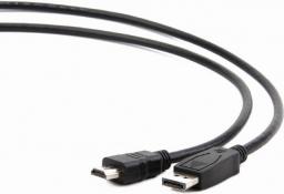 Kabel Gembird DisplayPort - HDMI 10m czarny (CC-DP-HDMI-10M)