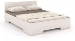 Skandica Łóżko SPECTRUM MAXI ST bukowe 200x200 białe SKANDICA