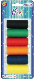 Plush NICI Zestaw 6 Pluszowych Maskotek Kolorowe Przytulanki dla Małych Odkrywców