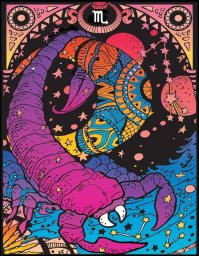 Super Fashion Zodiaczne Notatniki, Zodiakalny Notes Skorpion - Twoje marzenia w kolorowej formie