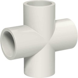 IDMAR Krzyżak 1/2" PVC system klejony - zimna woda; PVCKRZKW015.301