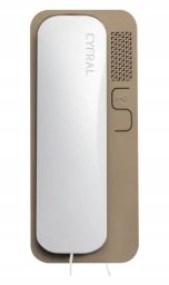 CYFRAL SMART 5P CYFRAL Unifon do systemu domofonowego analogowego 4+N, biało beżowy
