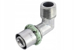 Comap Kolano GZ zaprasowywane MultiSkin mosiądz/ocynk 20x3/4 726EDX-02 (DWZ)