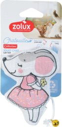 Unizoo ZOLUX Zabawka dla kota dzwonek kocimiętka mysz tutu CHATOUILLE 11cm