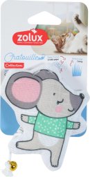 Unizoo ZOLUX Zabawka dla kota dzwonek kocimiętka mysz sweter CHATOUILLE 10,5cm
