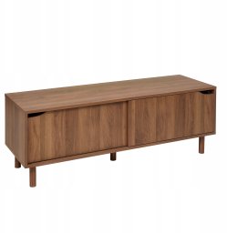 5five Szafka pod telewizor SLIDY, kolor ciemnego drewna, 120 x 40 x 42 cm