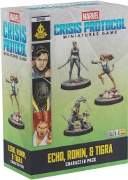 Atomic Mass Games Marvel: Crisis Protocol - Echo, Ronin & Tigra - Character Pack