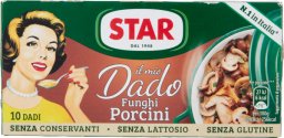 Star Kostki rosołowe Dado per Brodo al Funghi 10x100g - Star