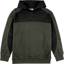Fila Bluza męska Fila Rivoli oliwkowo-czarna FAM1121 63185 XL