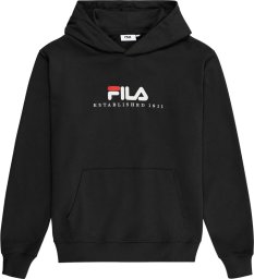 Fila Bluza z kapturem kangurka Fila Valsera czarna FAU0227 80010 M