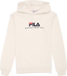 Fila Bluza z kapturem kangurka Fila Valsera kremowa FAU0227 10010 S