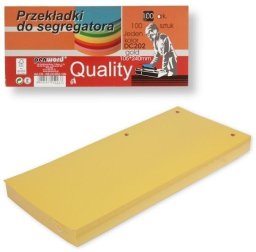 Penword Przekładki do segregatora 100szt gold