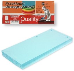 Penword Przekładki do segregatora 100szt blue