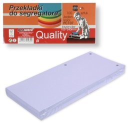 Penword Przekładki do segregatora 100szt lavender