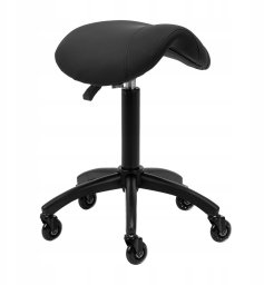 Activeshop Taboret fryzjerski Gabbiano D032 czarny