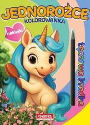 Martel Kolorowanka z kredką Jednorożce EDUKAMP