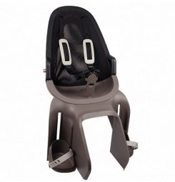 Elibas Fotelik dziecięcy QIBBEL AIR CARRIER hazel brown, mocowanie na bagażnik, udźwig 22kg