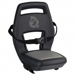 Elibas Fotelik dziecięcy QIBBEL JUNIOR 6+ MIK-HD Granite Grey anthracite/grey, mocowanie na bagażnik z systemem MIK, udźwig 35kg
