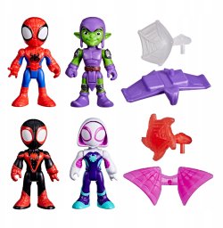 Figurka Marvel Zestaw figurek Hasbro Marvel Spidey goblin ghost spider miles morales