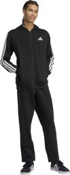 Adidas adidas Colorblock Hooded Tracksuit czarny JL8599 S