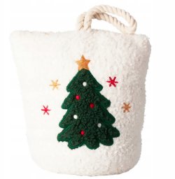 Home Styling Collection Stopper do drzwi ze świątecznym wzorem