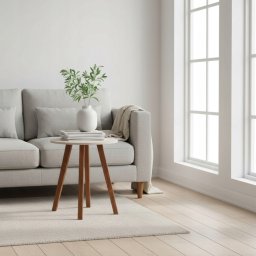 Home Styling Collection Stolik kawowy dekoracyjny, Ø 40 cm