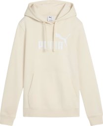 Puma Bluza damska z kapturem kangurka Puma ESS No.1 Logo Hoodie FL kremowa 682389 87 L