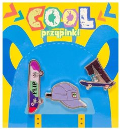 MCD Przypinki cool. Deskorolka EDUKAMP