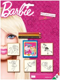Multiprint PIECZĄTKI BLISTER 5 SZT BARBIE