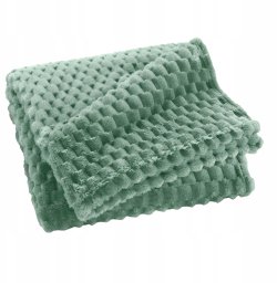Douceur d`Interieur Narzuta flanelowa 125 x 150 cm FROSTY