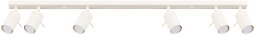 Lampa sufitowa Sollux Lighting Plafon Ring 6L Beżowy Gu10 Max 10W Ledw