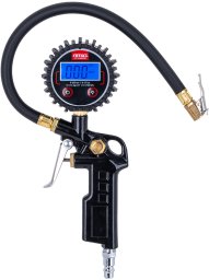 Kompresor samochodowy AMiO Pistolet do pompowania z manometrem cyfrowym 17 bar amio-04466